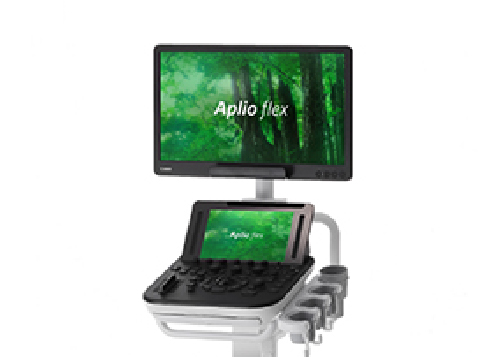 超音波診断装置(キャノン Aplio flex)